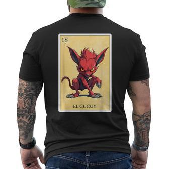Spanish-Mexican Bingo El Cucuy Men's T-shirt Back Print - Monsterry