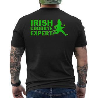 St Patrick's Day Irish Ireland Men's T-shirt Back Print - Seseable