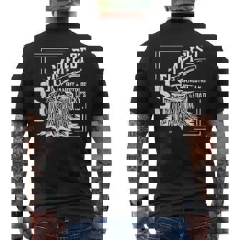 Stumpfest Bandit Stripe And Lucky's Dad Men's T-shirt Back Print | Mazezy
