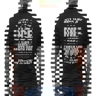 Uncle Uncle Partner In Crime Men's T-shirt Back Print - Thegiftio
