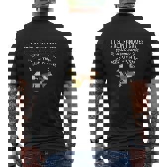 Vet Student Veterinarian Veterinarian Mens Back Print T-shirt - Thegiftio