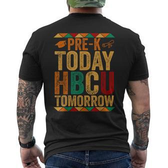Future Hbcu College Student Pre-K Today Hbcu Tomorrow Men's T-shirt Back Print - Monsterry AU