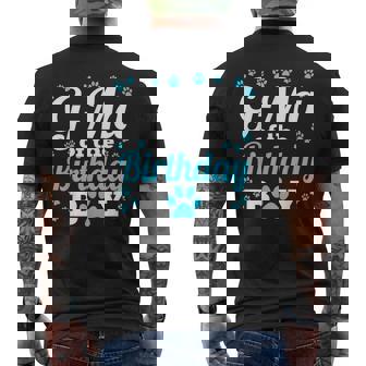 G-Ma Of The Birthday Boy Dog Paw Bday Party Celebration Men's T-shirt Back Print - Thegiftio UK