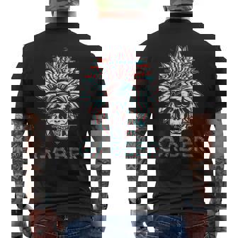 Gabber Musique Psytrance Hardcore Techno Gabber T-shirt imprimé au dos - Cadeauxyz