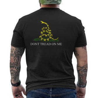 Gadsden Flag T-Shirt mit Rückendruck - Seseable