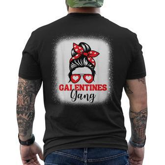 Galentines Gang Galentines Day Gang Men's T-shirt Back Print - Seseable