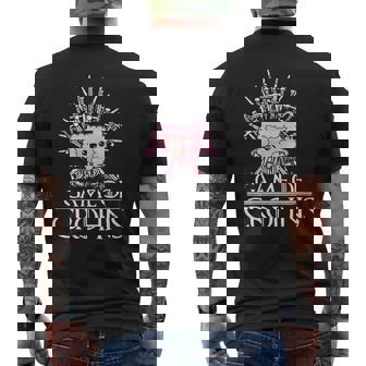 Game Of Crohns Mens Back Print T-shirt - Thegiftio UK