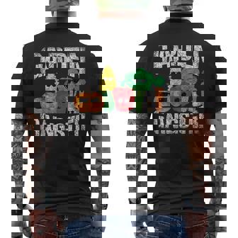 Garden Gangster Vegetable Gardener Men's T-shirt Back Print - Thegiftio UK