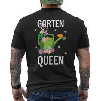 Gardener Garden Chefin Floristin Garden Queen Garden Queen T-Shirt mit Rückendruck - Seseable