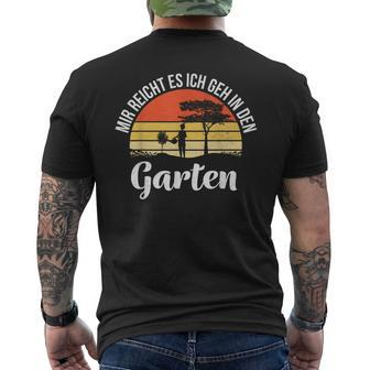 Gardener Garden Hobby Gardeners Gardening Landscape Gardener T-Shirt mit Rückendruck - Seseable