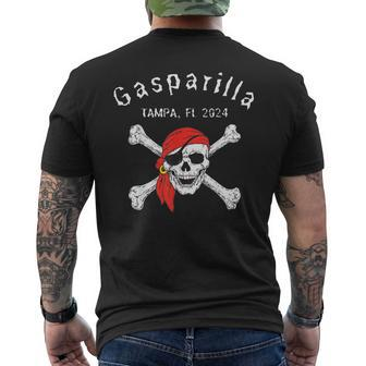 Gasparilla 2024 Priate Festival Tampa Fl Gasparilla Souvenir Men's T-shirt Back Print | Mazezy