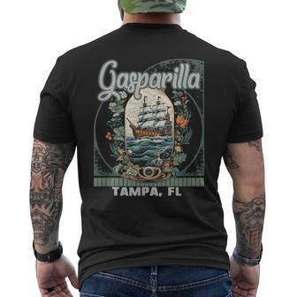 Gasparilla 2024 Tampa Fl Pirate Festival Ship Party Captain Men's T-shirt Back Print - Thegiftio UK