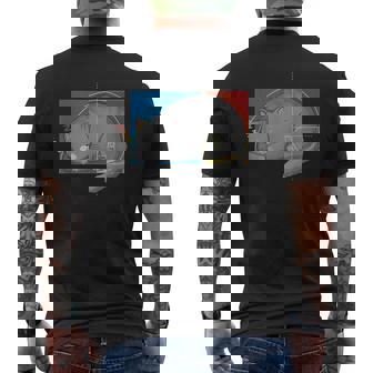Gato Fibonacci O Proporción Áurea Y Espiral O Fibonacci Camiseta Hombre Estampado Espalda - Regaloses