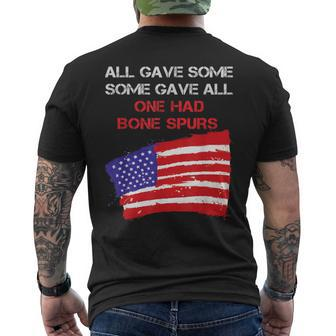 All Gave Some Some Gave All One Had Bone Spors Men's T-shirt Back Print - Monsterry