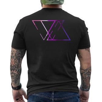 Genderfluid Pride Flag Genderfluid T-Shirt mit Rückendruck - Seseable