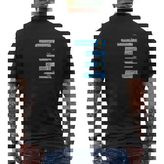 Ghosted Text Message Halloween Mens Back Print T-shirt - Thegiftio