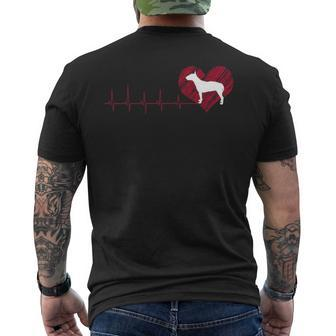 For Bulldog Terrier Dog Lover Owner Parent Men's T-shirt Back Print | Mazezy