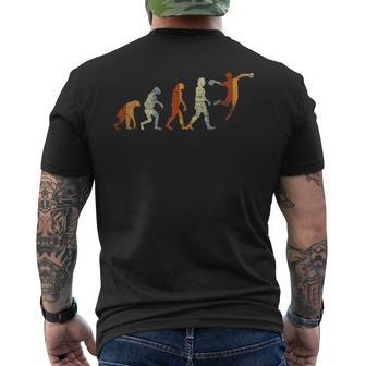 For Handball Player Evolution Handball T-Shirt mit Rückendruck - Seseable