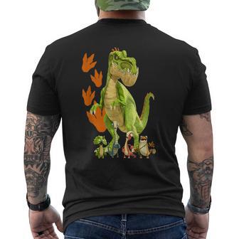 Gigantosaurus Giganto & 4 Boys' Dinosaur T-Shirt mit Rückendruck - Geschenkecke