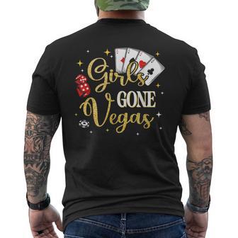 Girls Gone Vegas Birthday Party Las Vegas Trip Bday Women Men's T-shirt Back Print - Monsterry CA