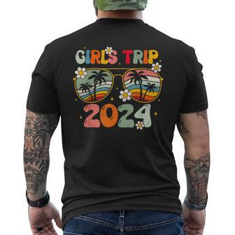 Girls Trip 2024 Weekend Summer Beach Vacation 2024 Men's T-shirt Back Print - Monsterry CA