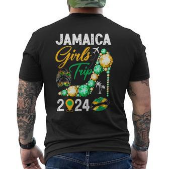 Girls Trip Jamaica 2024 Weekend Summer Vacation Trip Men's T-shirt Back Print - Monsterry