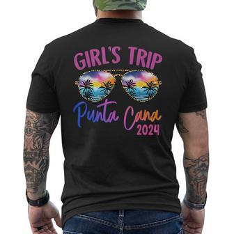 Girls Trip Punta Cana Dominican 2024 Sunglasses Summer Men's T-shirt Back Print - Thegiftio UK