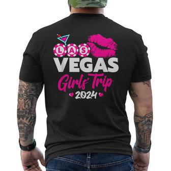 Girls Trip Vegas Las Vegas 2024 Vegas Girls Trip 2024 Men's T-shirt Back Print | Mazezy