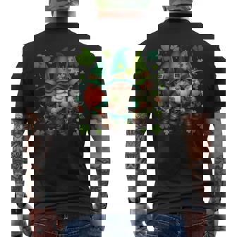 Gnomo Del Día De San Patricio Trébol Gnomo De San Patricio Camiseta Hombre Estampado Espalda - Regaloses