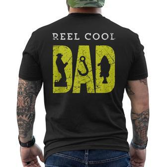 Go Fishing Dad Father's Day Daddy Matching Men's T-shirt Back Print - Thegiftio UK