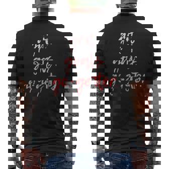 Goal Getter Boss Men's T-shirt Back Print - Monsterry