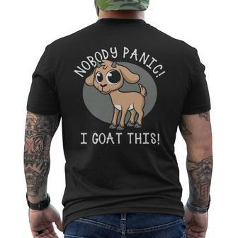 I Goat This Cute Pet Pygmy Goat For Goat Love Mens Back Print T-shirt - Thegiftio UK
