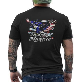 God Bless America 2022 Mens Back Print T-shirt - Thegiftio UK