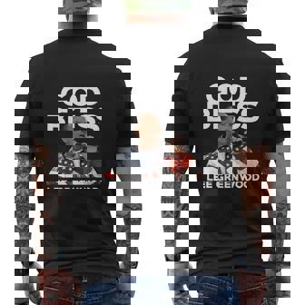 God Bless Lee Greenwood Country Music Singer Usa Legend Mens Back Print T-shirt - Thegiftio