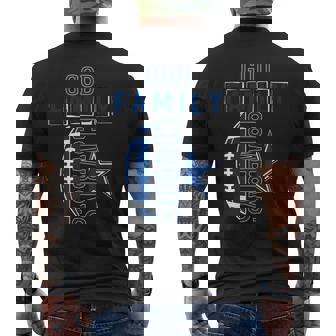 God Family Cowboys Father's Day Men's T-shirt Back Print | Seseable CA