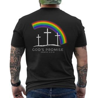 God’S Promise Genesis 9 13 16 Men's T-shirt Back Print - Monsterry UK