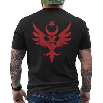 Goktürk Göktürkler Atatürk Turkey Bozkurt Flag T-Shirt mit Rückendruck - Geschenkecke