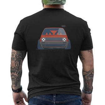 Golf Gti Mk2 Mens Back Print T-shirt - Seseable