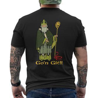 Go'n Git Saint Patrick Day Men's T-shirt Back Print - Seseable