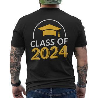 Graduation Class Of 2024 Senior 2024 Men's T-shirt Back Print - Thegiftio UK