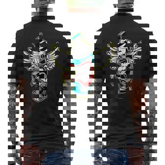 Graffiti Fregona Graffiti Camiseta Hombre Estampado Espalda - Regaloses