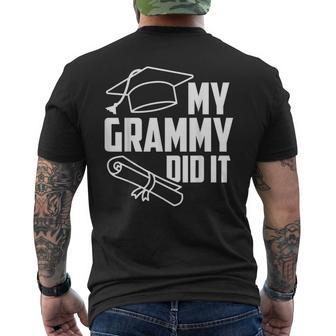 My Grammy Did It Proud Family Graduation Day 2024 Match Men's T-shirt Back Print - Seseable