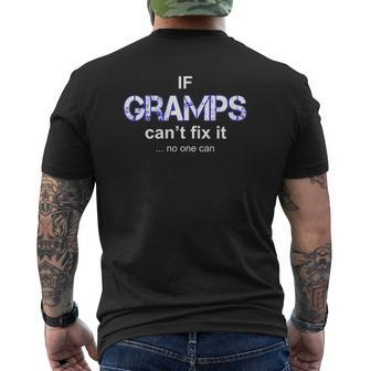 Gramps Grandpa Grandfather Apparel American Granddad Mens Back Print T-shirt | Mazezy UK