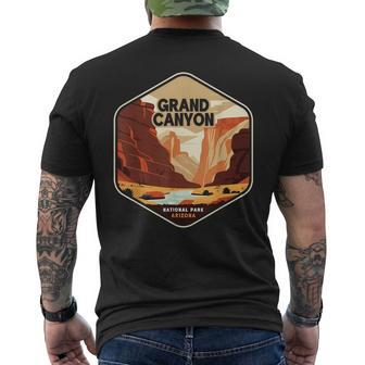 Grand Canyon National Park Arizona National Park Men's T-shirt Back Print | Mazezy AU