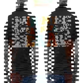 In My Grandpa Era Lover Groovy Retro Papa Fathers Day Men's T-shirt Back Print - Thegiftio UK