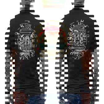 Grandpa Pops The Man The Myth The Legend Grandfather Pops Men's T-shirt Back Print - Seseable