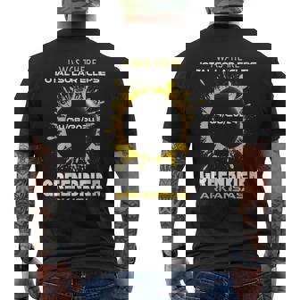 Greenbrier Arkansas Total Solar Eclipse 2024 Men's T-shirt Back Print - Thegiftio
