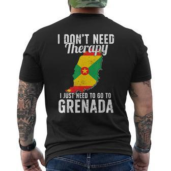 Grenada Flag I Grenada Flag I Vacation Grenada Men's T-shirt Back Print - Thegiftio UK