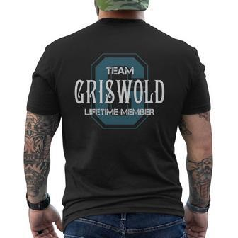 Griswold Shirts Team Griswold Lifetime Member Name Shirts Mens Back Print T-shirt - Seseable