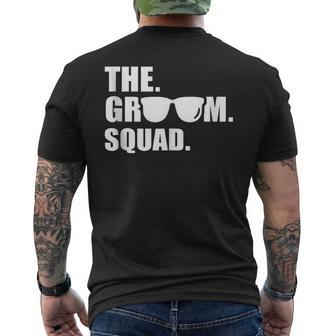 The Groom Squad Bachelor Party Men's T-shirt Back Print - Monsterry